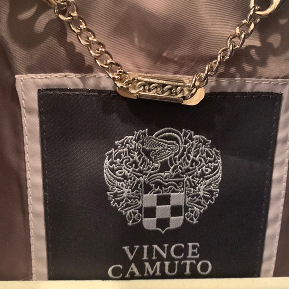 Vince Camuto Quilted Jacket Zip Front Polyester Khaki Beige Sz L Fall jacket - Picture 6 of 10